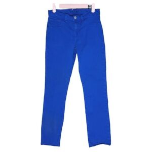 J Brand Blue Skinny‎ Leg Stretch Jeans in Bright Royal Blue - 26